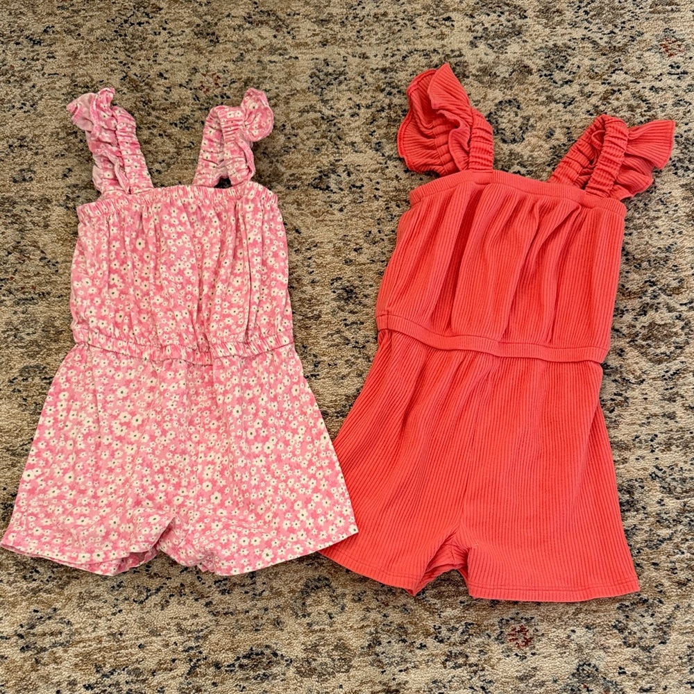 Old Navy Set of 2 Rompers- Size 2T